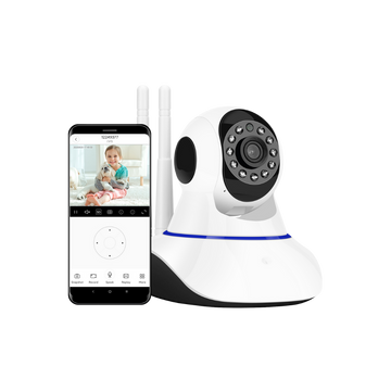 كاميرا مراقبة لاسلكية ذكية عالية الدقة من الهند الجديدة مزودة بتقنية IP WiFi | تتبع الحركة | رؤية ليلية | صوت ثنائي الاتجاه