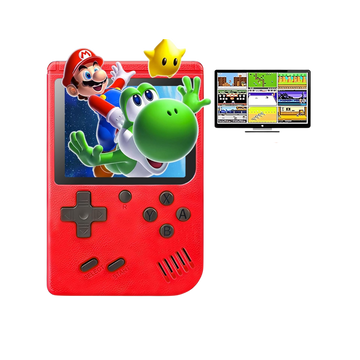 Video Game for Kids , Handheld 400 in 1 Games for Kids - Game Box with TV Output & with Gaming Console - Rechargeable Video Game for Kids (Style 1)